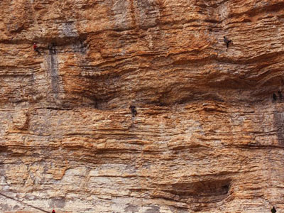 Climbing at Orpierre